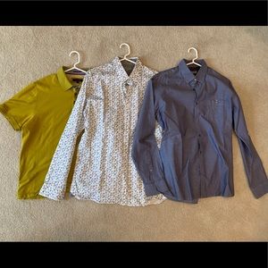 PACK OF THREE Ted Baker shirts